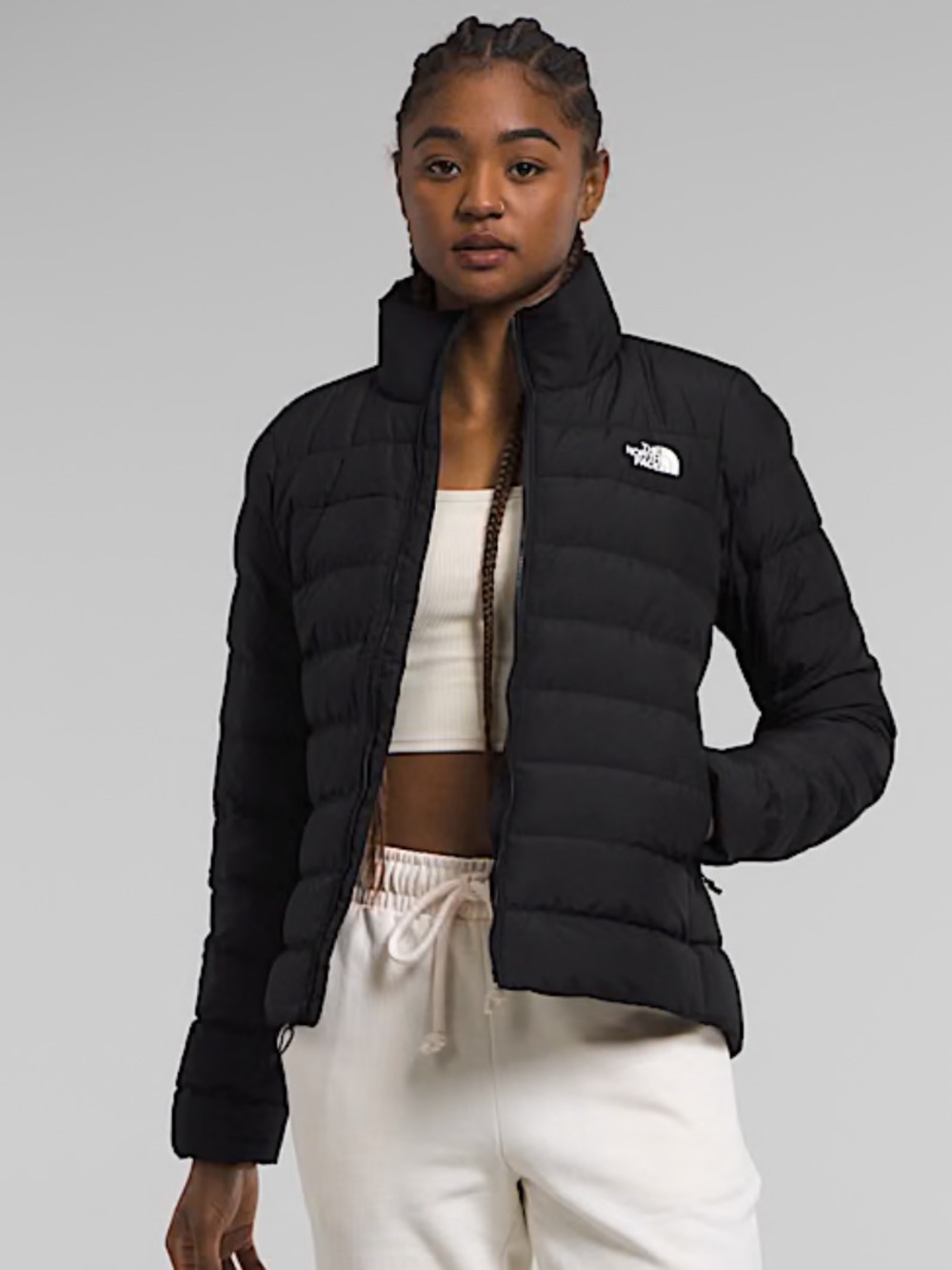 The North Face Women’s Black Quilted Puffer Jacket Brand new WITHOUT tags